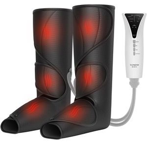 Leg Massager with Heat and Air Compression For Circulation Foot & Calf Massage